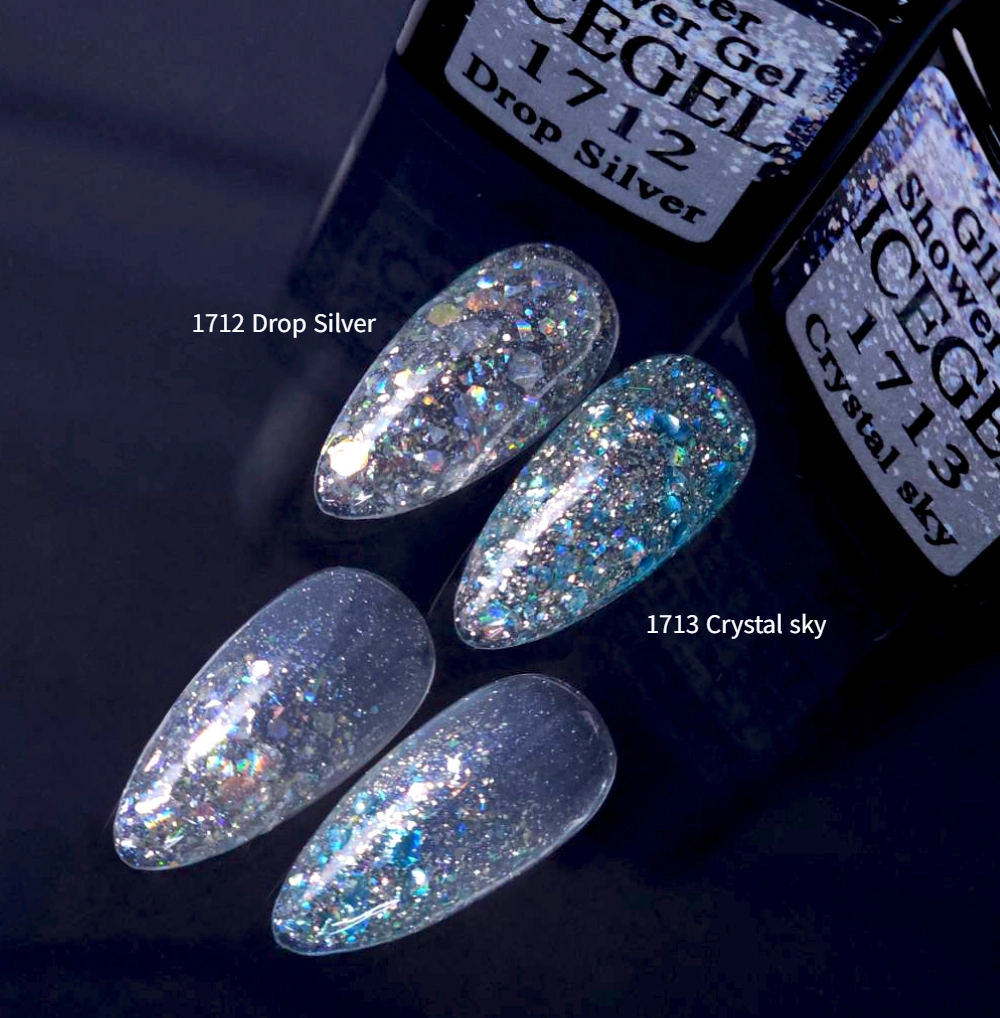 ICE GEL スプレーグラデーション グリッター ICE GEL スプレー