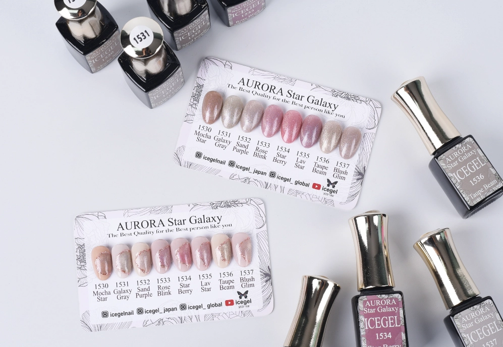 icegel BWJ2025限定発売　AURORA Star Galaxy Aurora Star Galaxy Set [1530~1537] : ICEGEL
