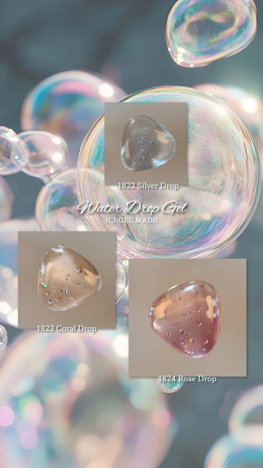 Water Drop Gel [1822_1824] : ICEGEL