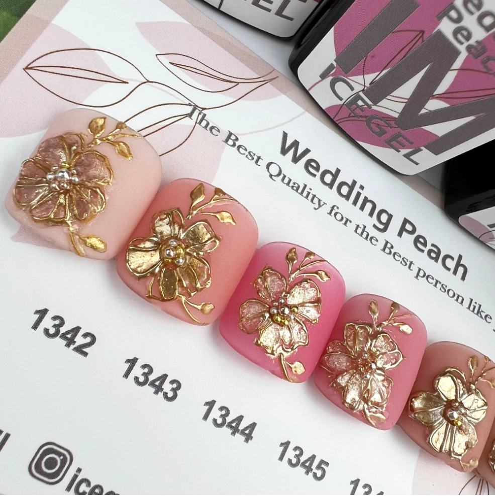 Wedding Peach 6 Colors Set [IM1342~IM1347] : ICEGEL