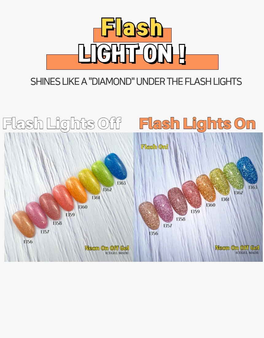 Neon On Off Gel [IM1356~IM1363] : ICEGEL