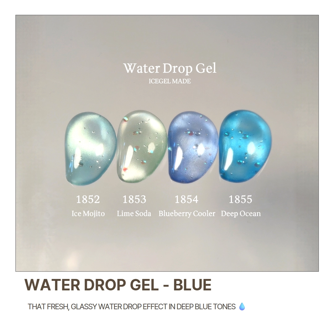 Water Drop Gel - Blue [1852_1855] : ICEGEL