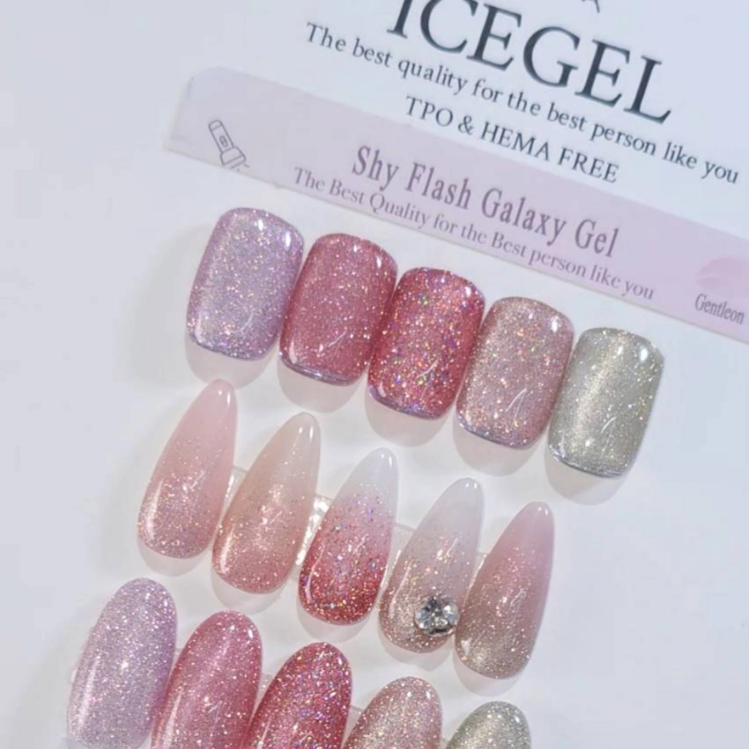 Gentleon Shy Flash Galaxy 5色セット Shy Flash Galaxy Gel [1775_1779] : ICEGEL