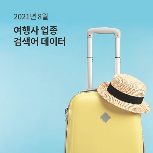 여행사 검색어 데이터 (2021년 8월)
