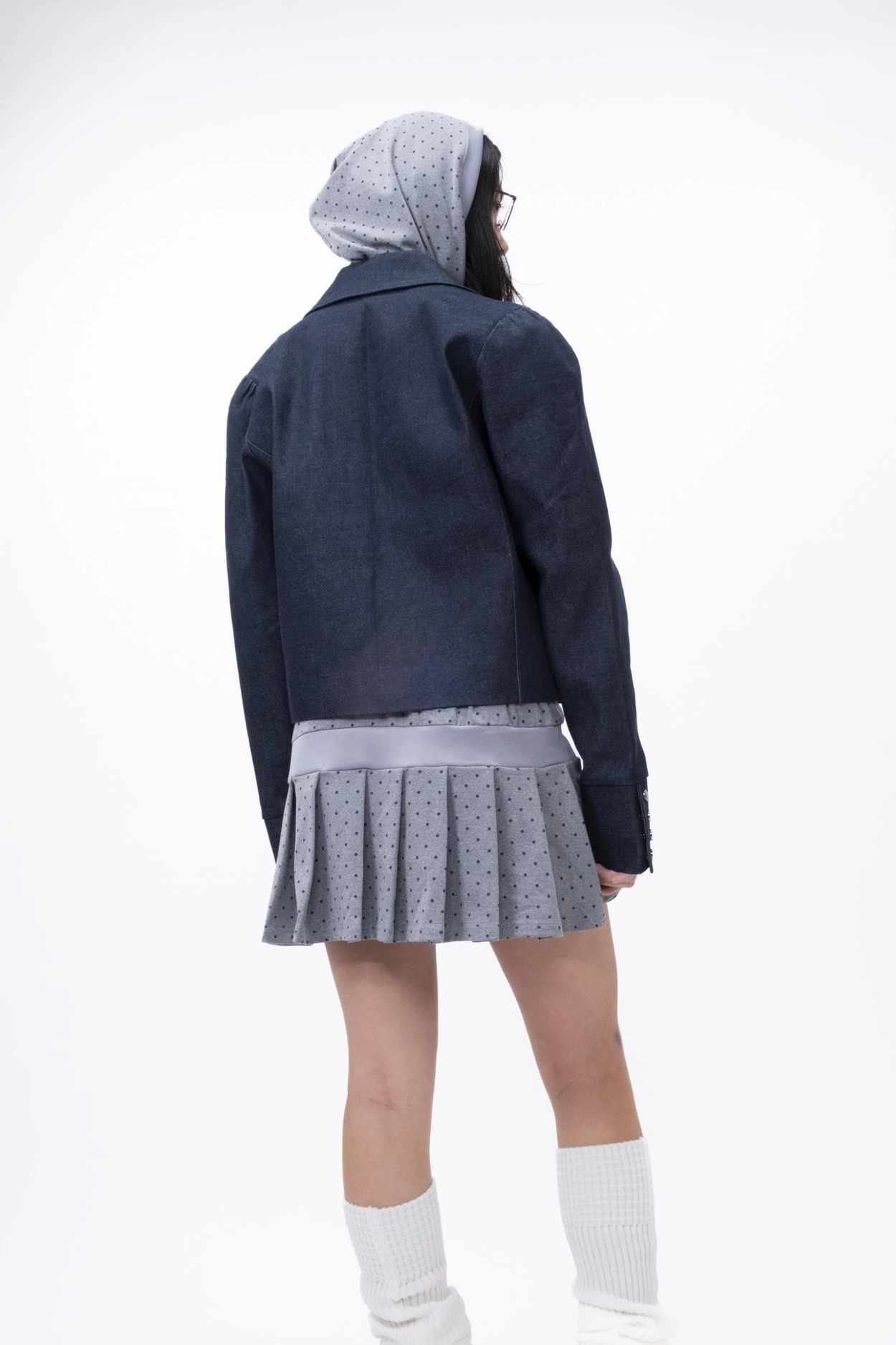 ★TWICE ナヨン着用★ SHALOM CLUB MOLA DOT HOODY DRESS ☆TWICE ナヨン着用☆ SHALOM CLUB MOLA DOT HOODY DRESS
