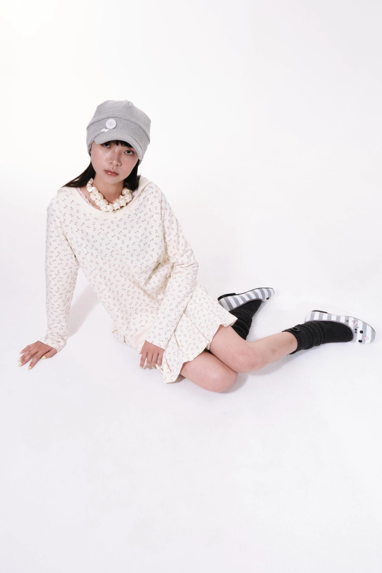 SHY HAT GRAY : SHALOM