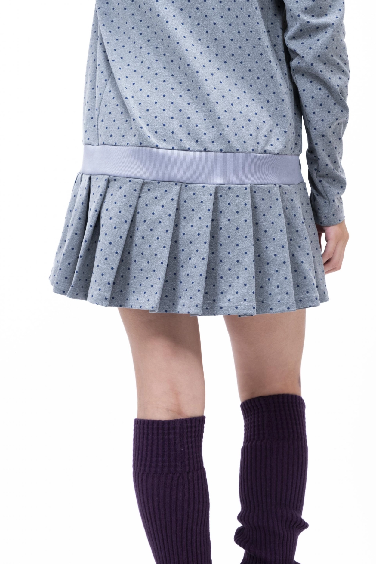 MOLA DOT HOODY DRESS : @s.h.a.l.o.m.c.l.u.b