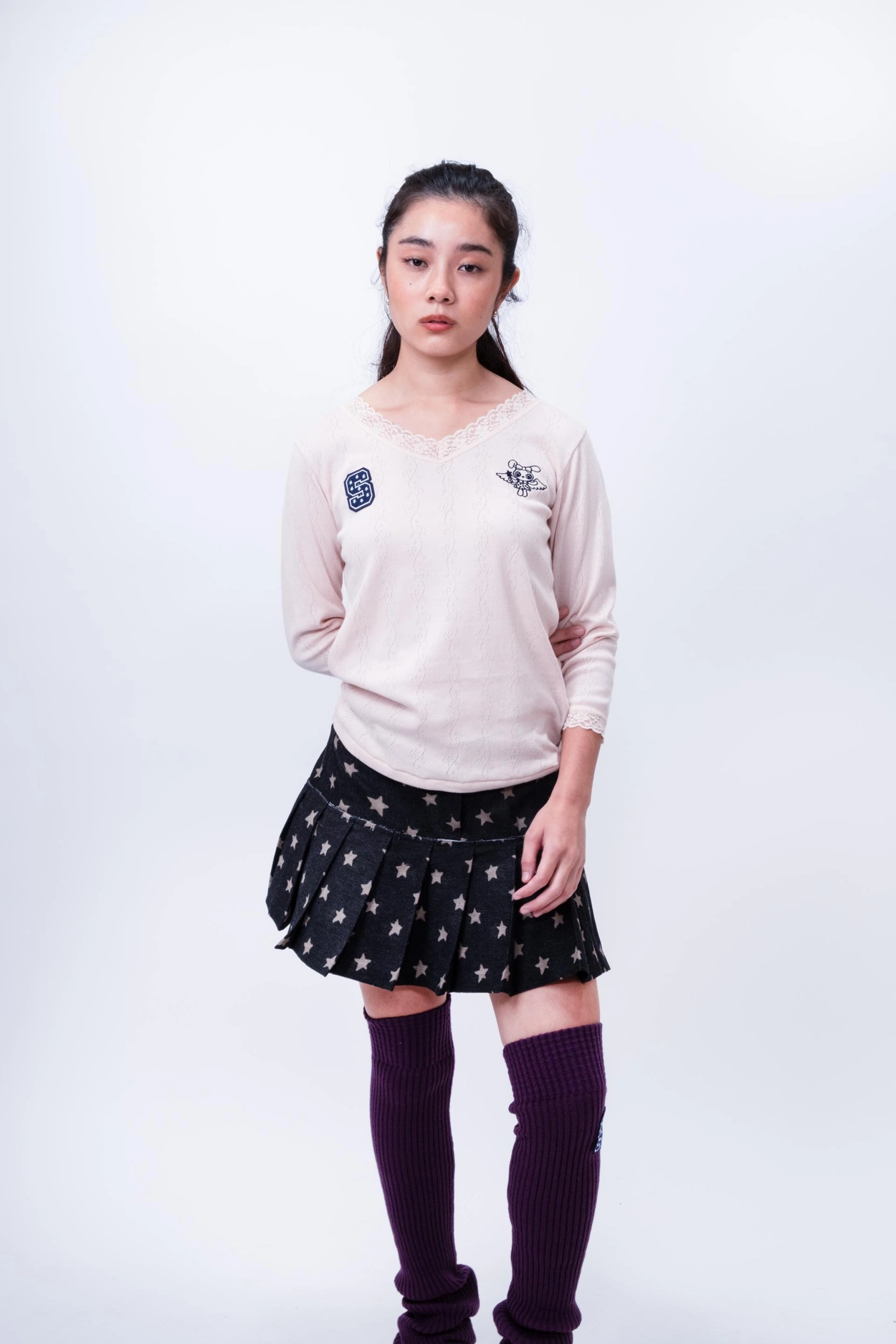 キュートなミニスカート!【Shalom】STAR WORLD SKIRT STAR WORLD SKIRT : @s.h.a.l.o.m.c.l.u.b