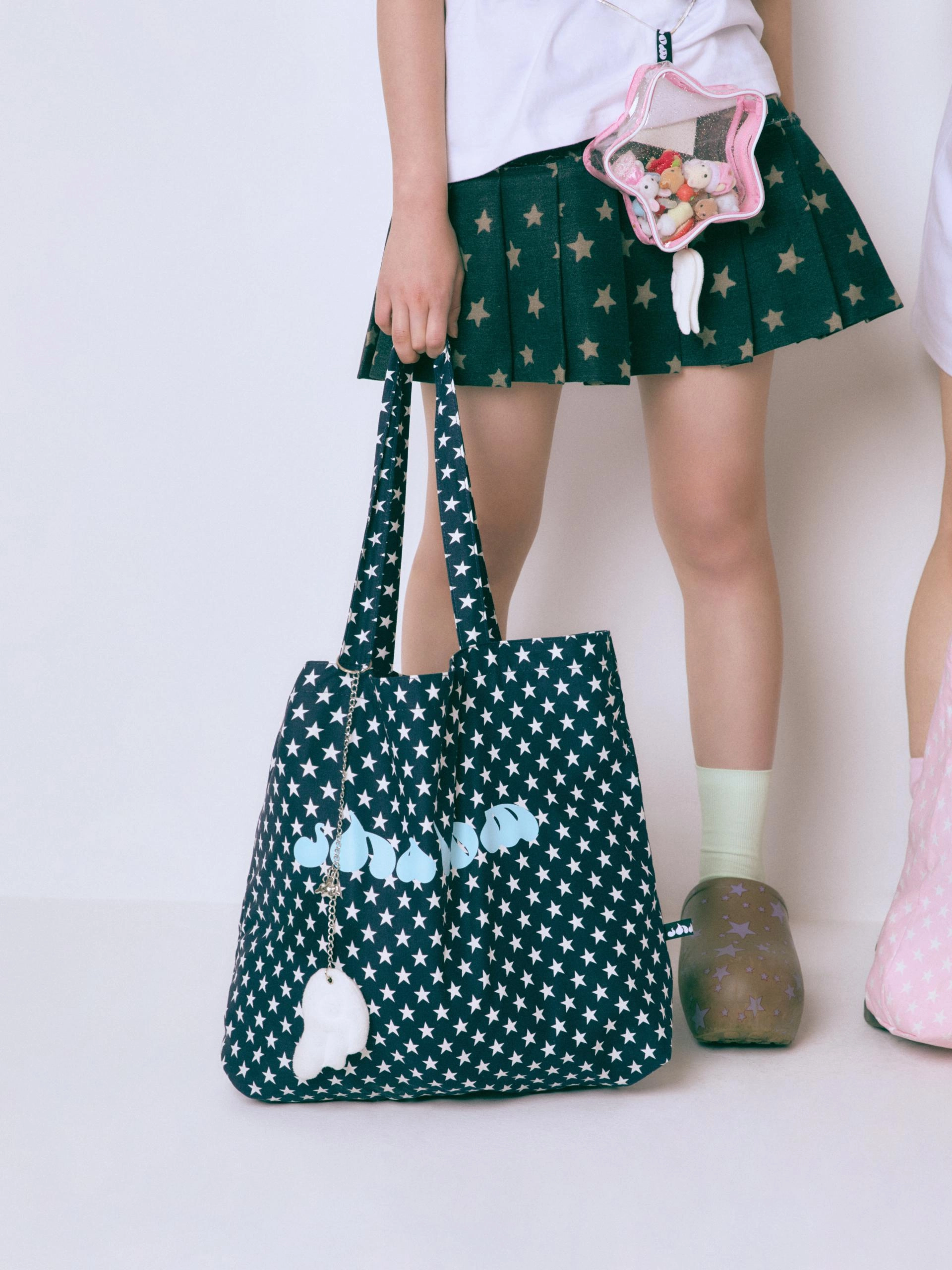 WING STAR BAG NAVY : SHALOM