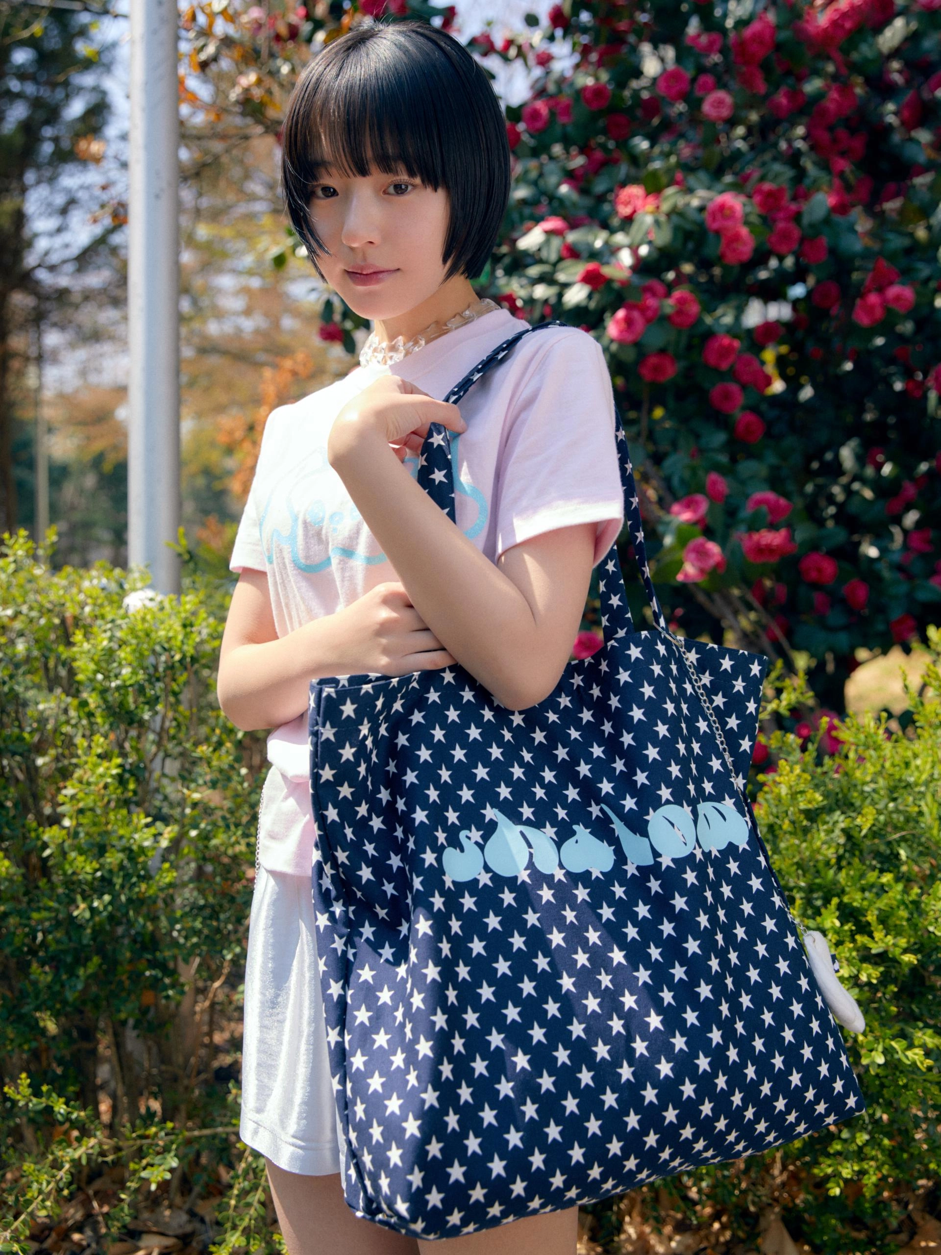 WING STAR BAG NAVY : SHALOM