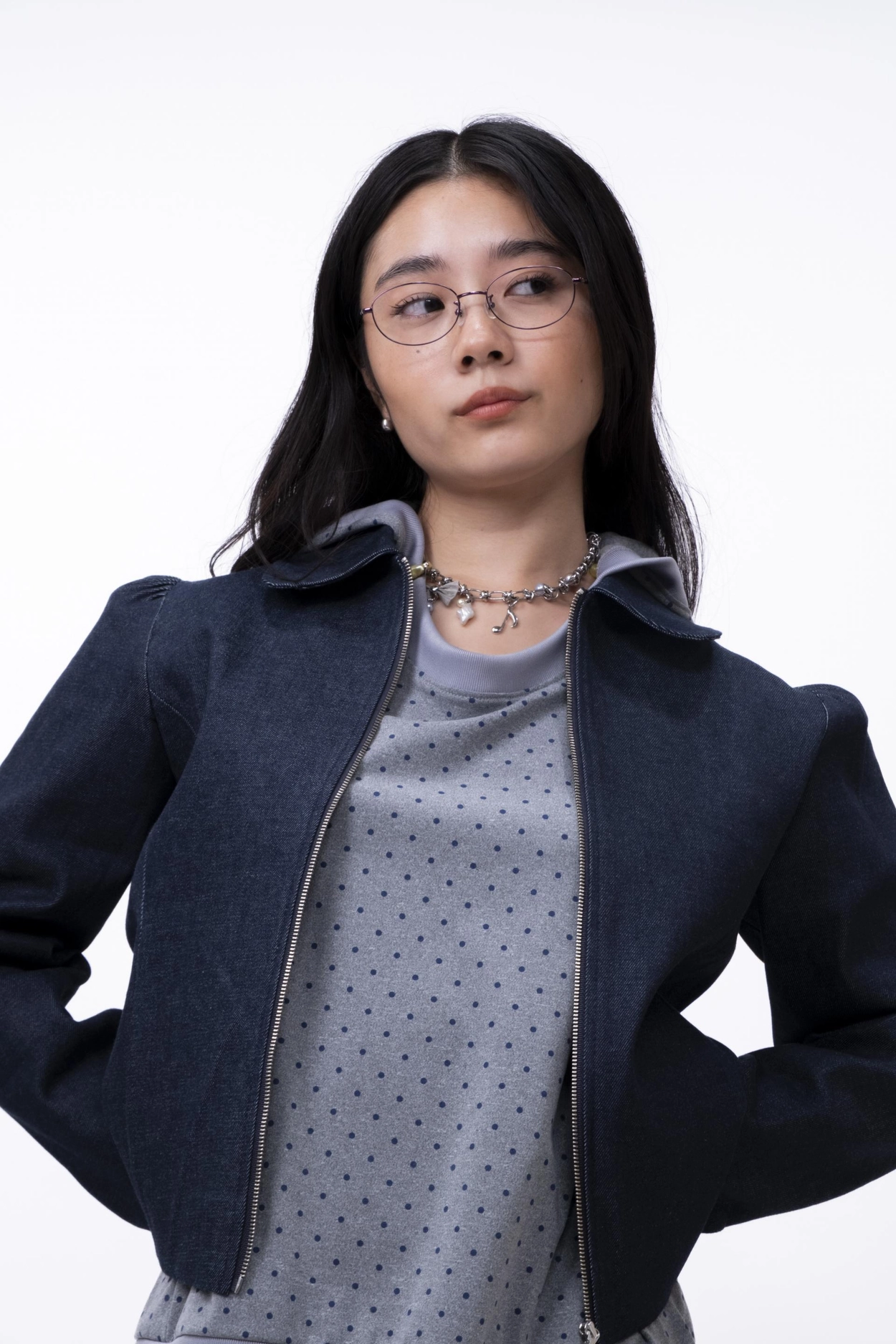 MOLA DOT HOODY DRESS : @s.h.a.l.o.m.c.l.u.b