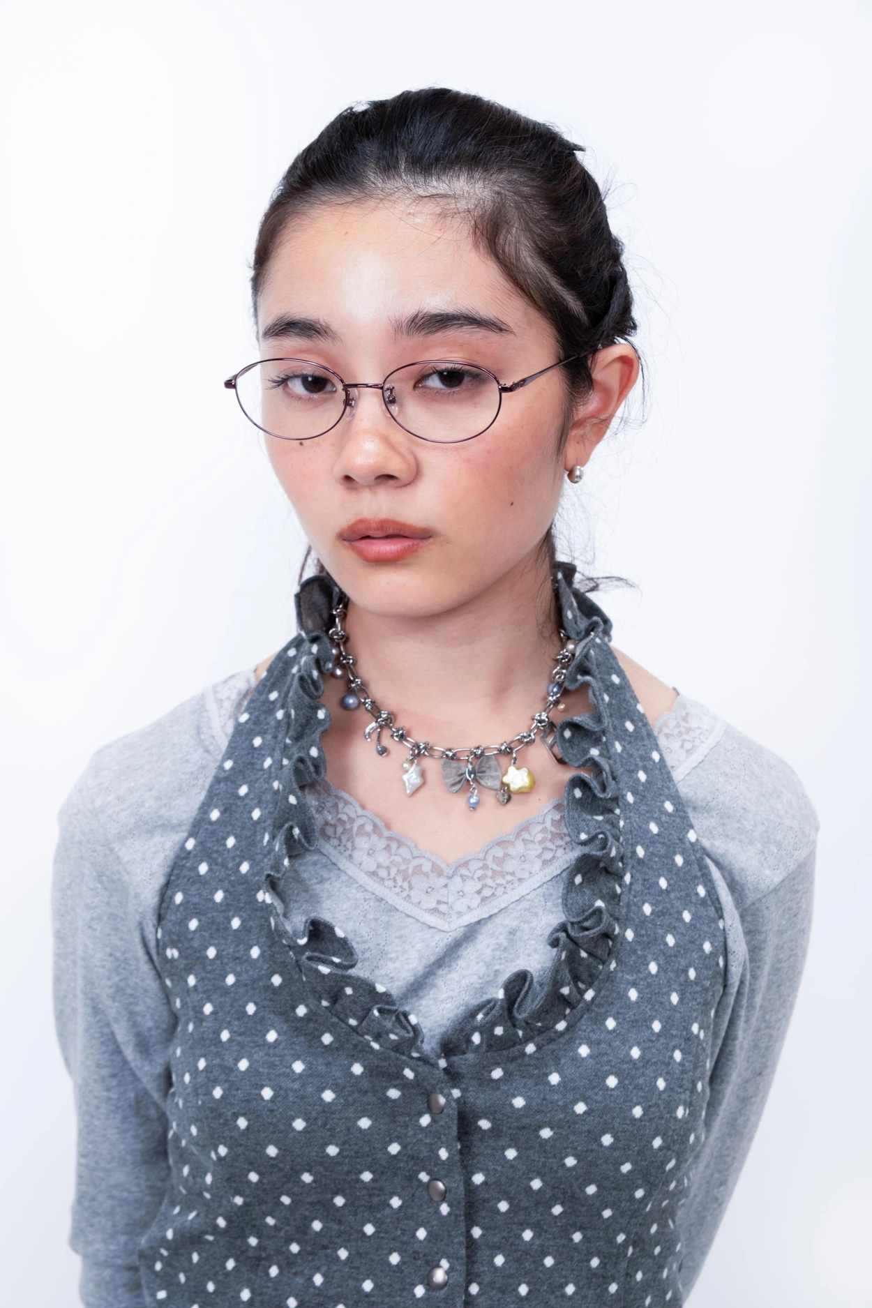 【SHALOM】I DON'T KNOW LACE TOP I DON'T KNOW LACE TOP (GRAY) : @s.h.a.l.o.m.c.l.u.b