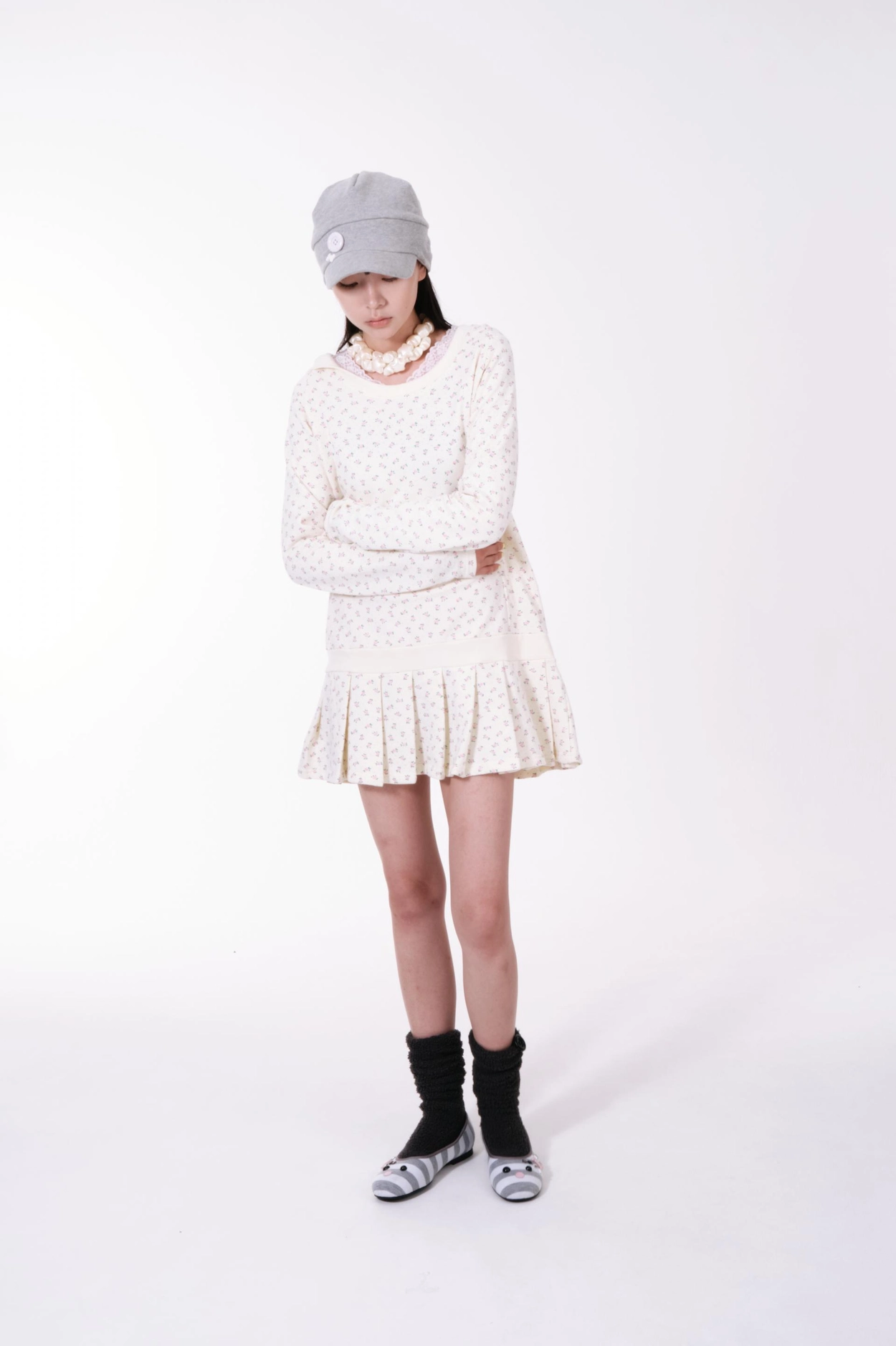 SHY HAT GRAY : SHALOM