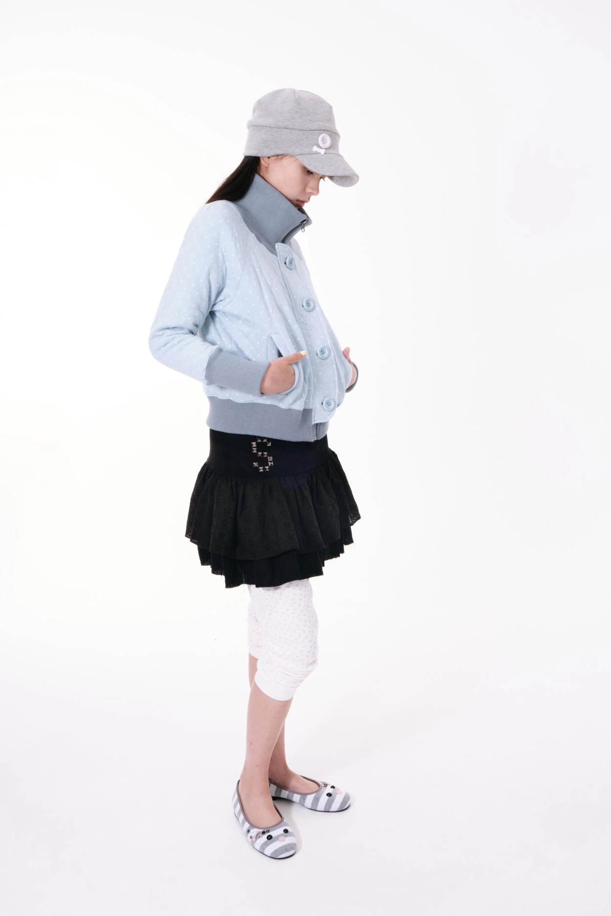 SHY HAT GRAY : SHALOM