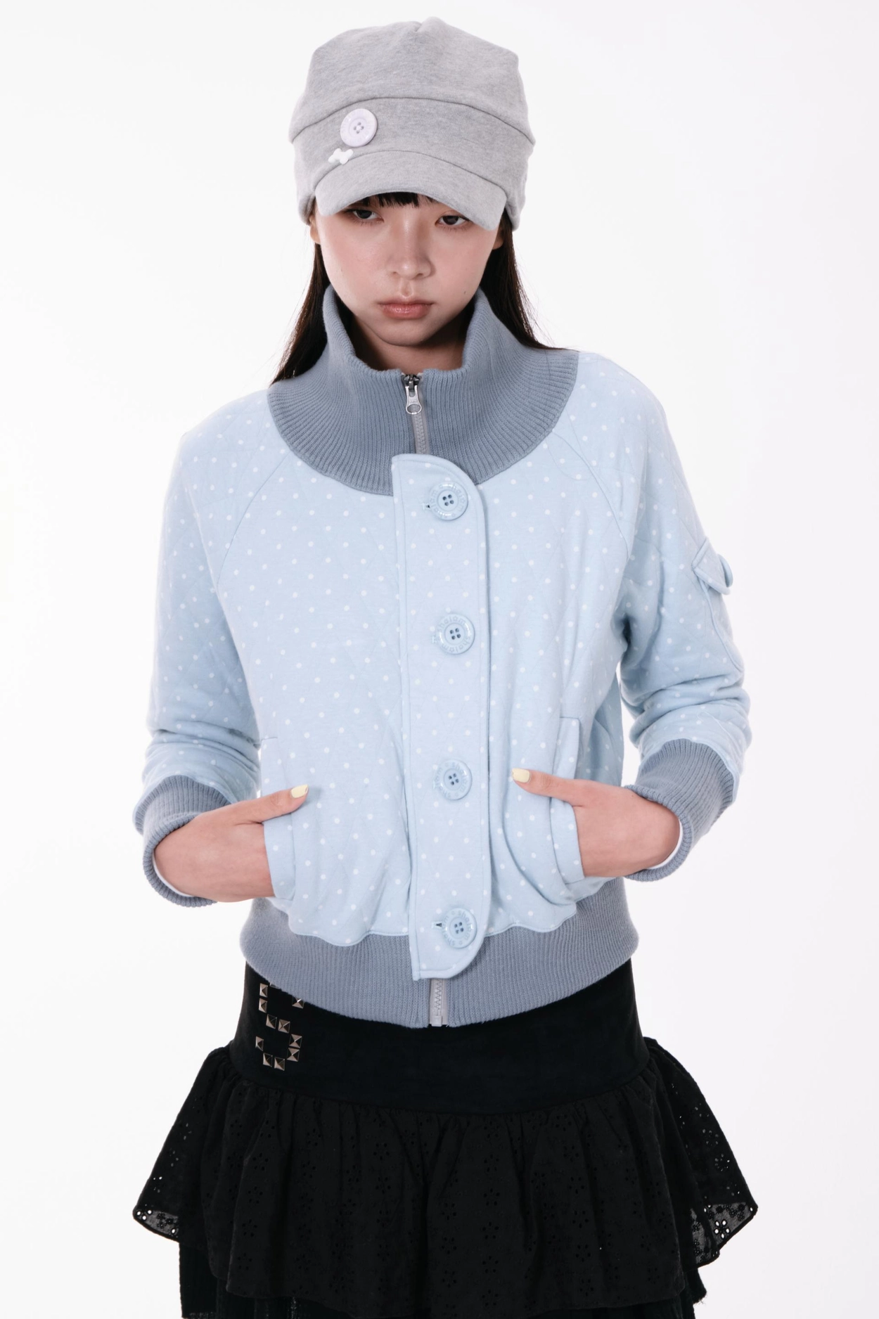 SHY HAT GRAY : SHALOM