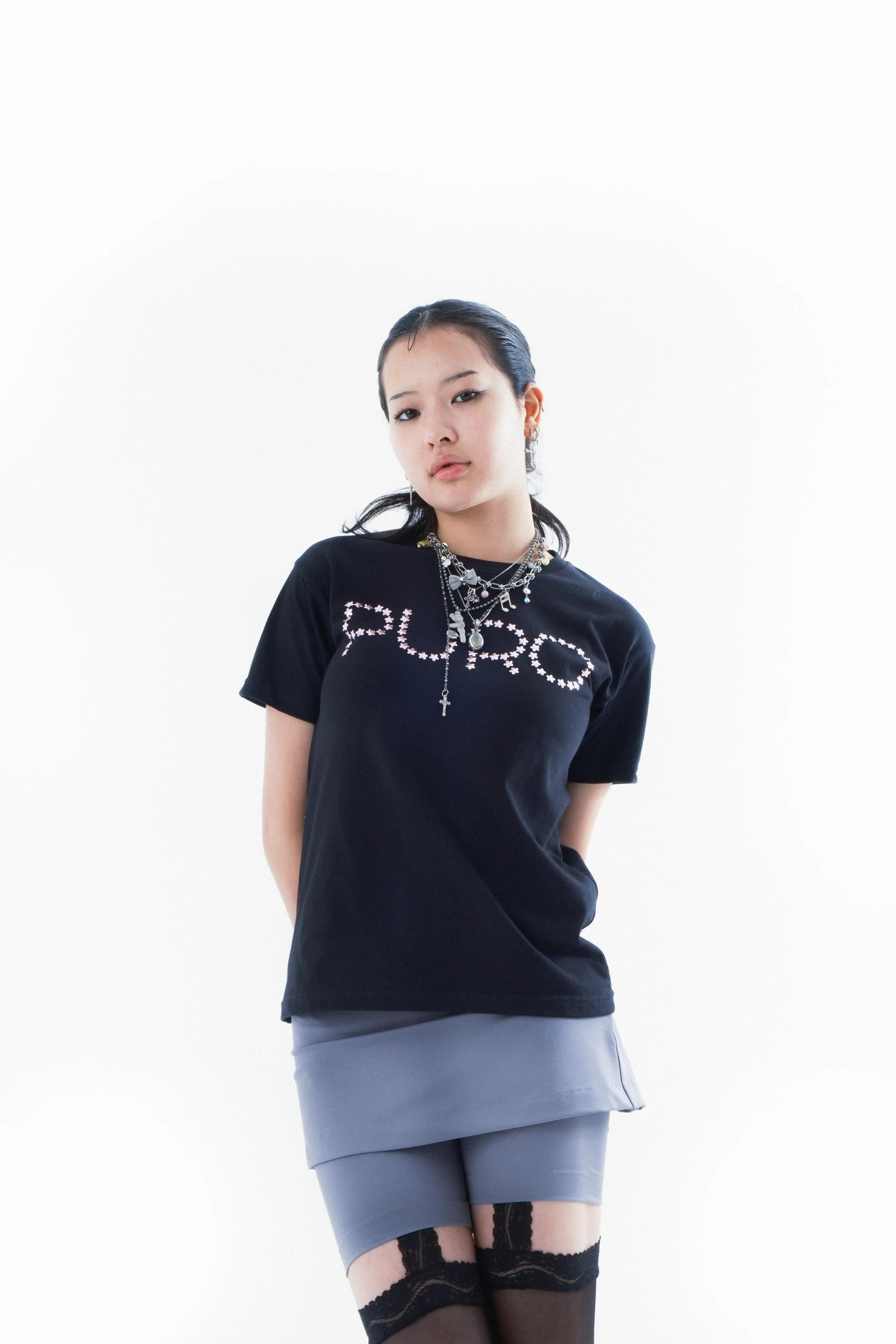 ☆韓国の人気☆【SHALOM】☆FANCY PURO TOP☆Tシャ.ツ☆ FANCY PURO TOP : @s.h.a.l.o.m.c.l.u.b