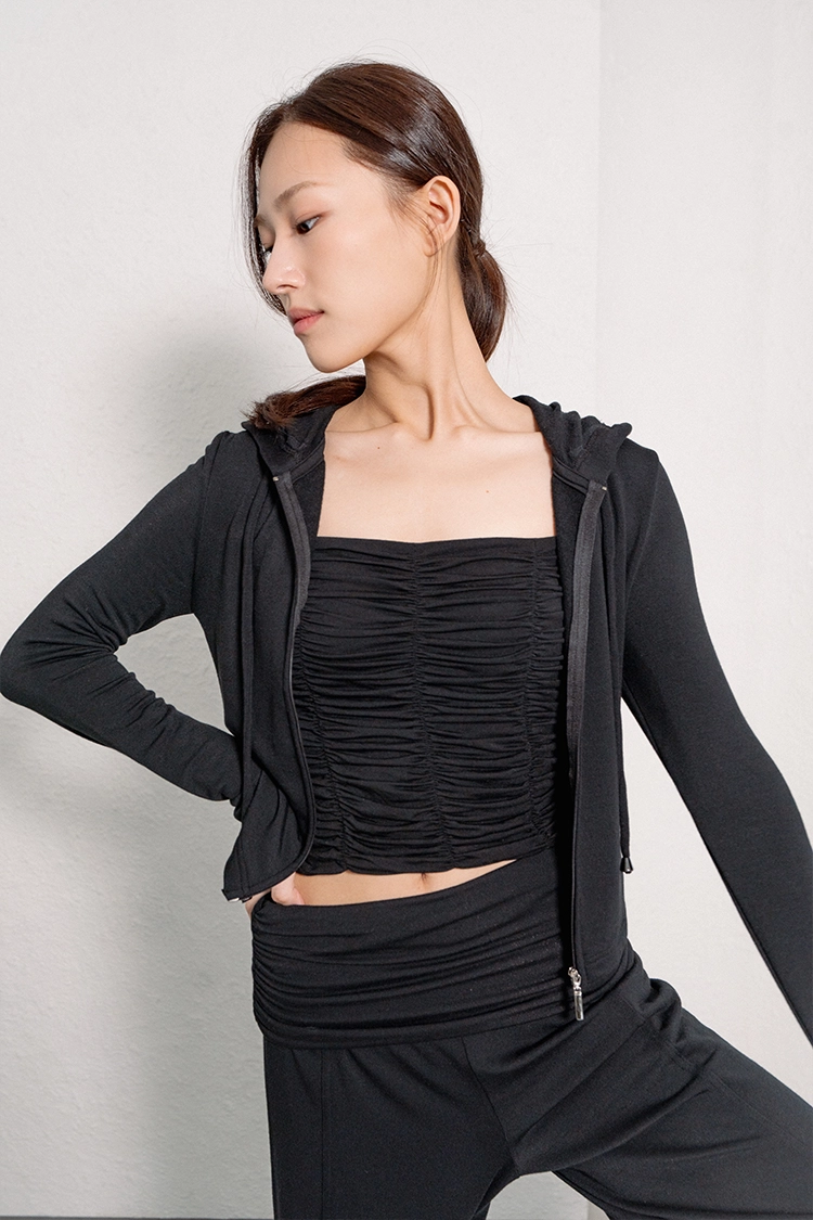 Brushed Hoodie (Black)