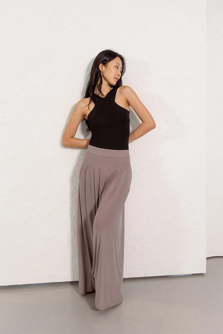 Dress Pants (Pink Brown)
