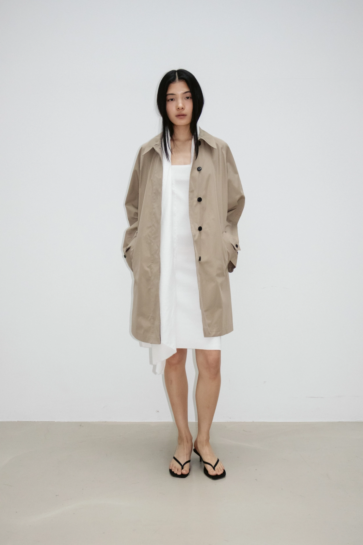 タグ付新品☆MONOHA Sheer band skirt タグ付新品☆MONOHA Sheer band