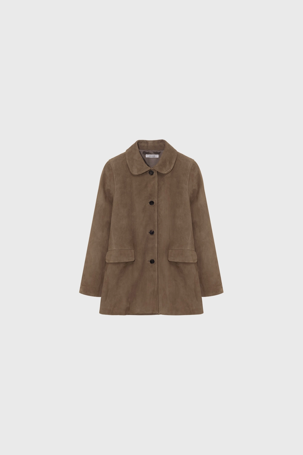 ジャケット・アウター MONOHA Coated cotton work jacket / brown MONOHA | SHOP