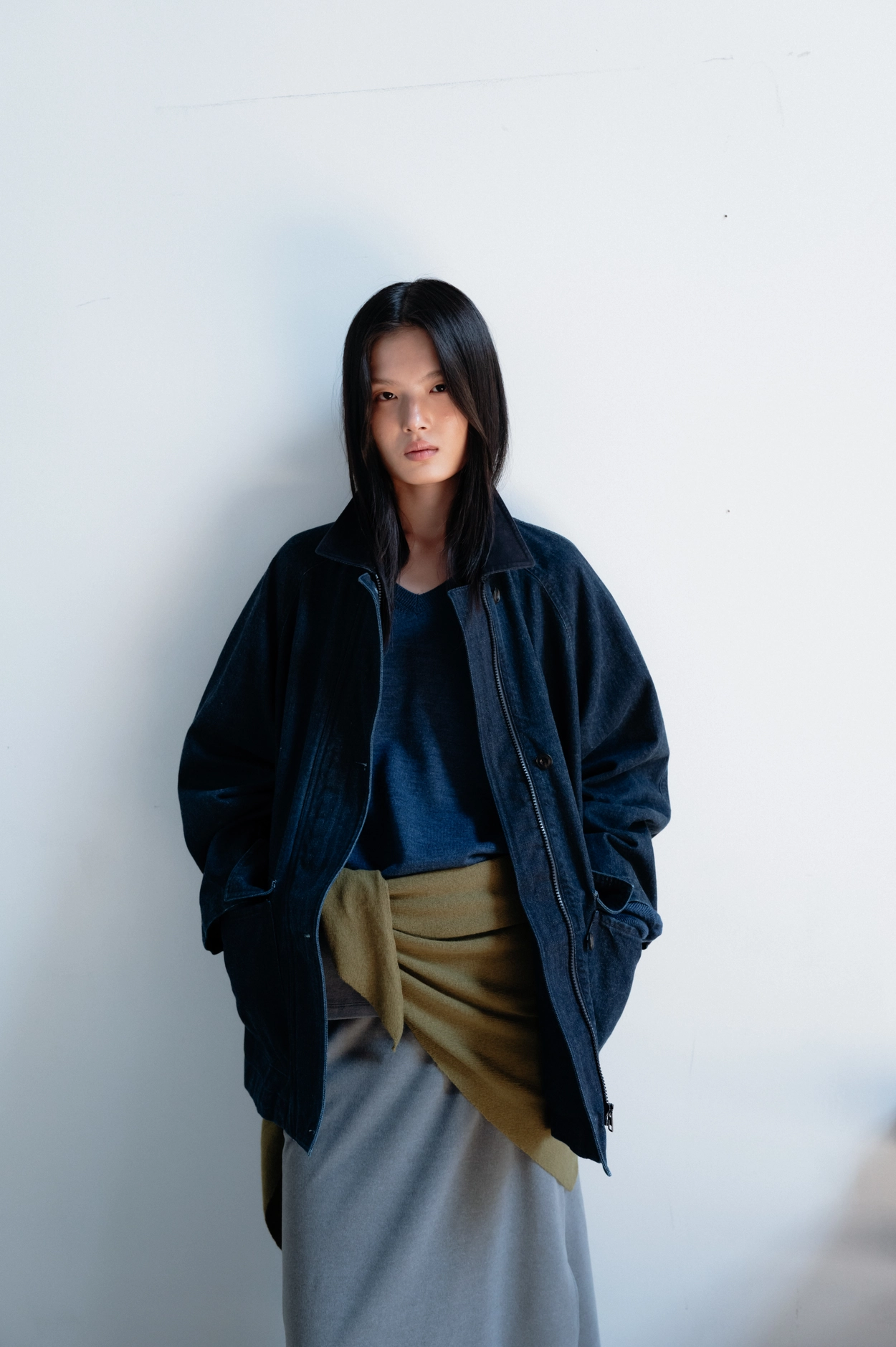 ジャケット・アウター MONOHA Coated cotton work jacket / brown MONOHA | SHOP