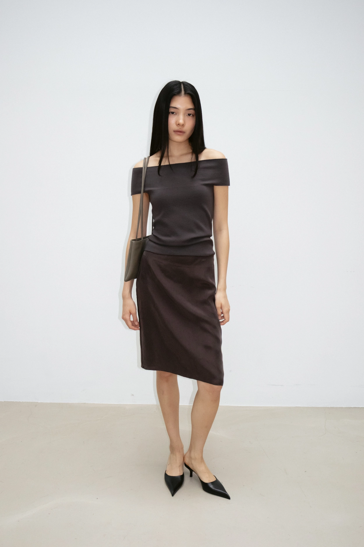 タグ付新品★MONOHA Sheer band skirt MONOHA | SHOP