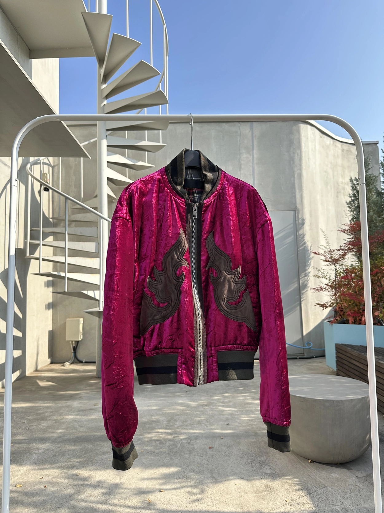 Haider Ackermann Velvet Bomber Jacket : DREAM FACTORY