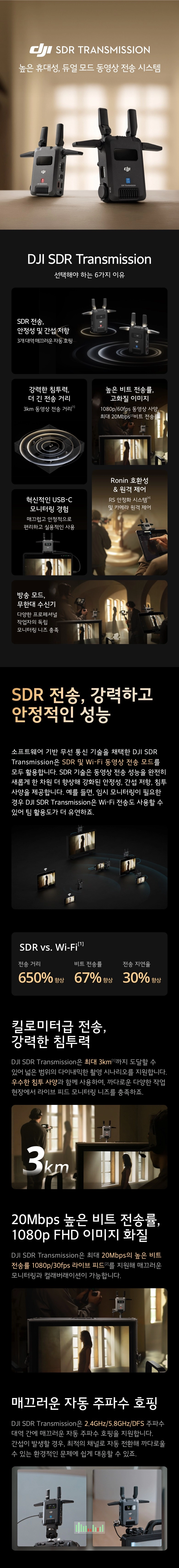 디지아이 트랜스미션 콤보 DJI SDR Transmission Combo 상세 정보 1