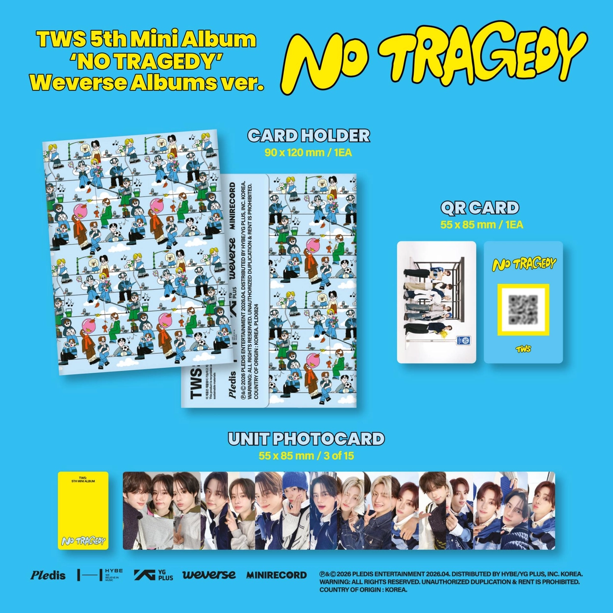 뮤직앤드라마 특전 핀거울 증정] TWS (투어스) - TWS 5th Mini Album