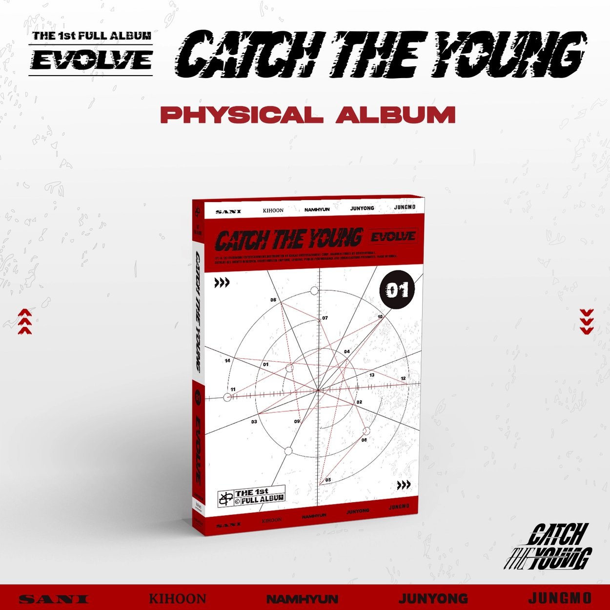 CATCH THE YOUNG (캐치더영) - 1집 【EVOLVE】 : Music&Drama