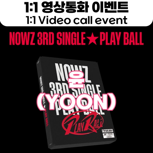 [12/21 1:1 영상통화 이벤트 : 윤] 나우즈 (NOWZ) - 3rd Single 【Play Ball】 (GENERAL VER.)-thumbnail
