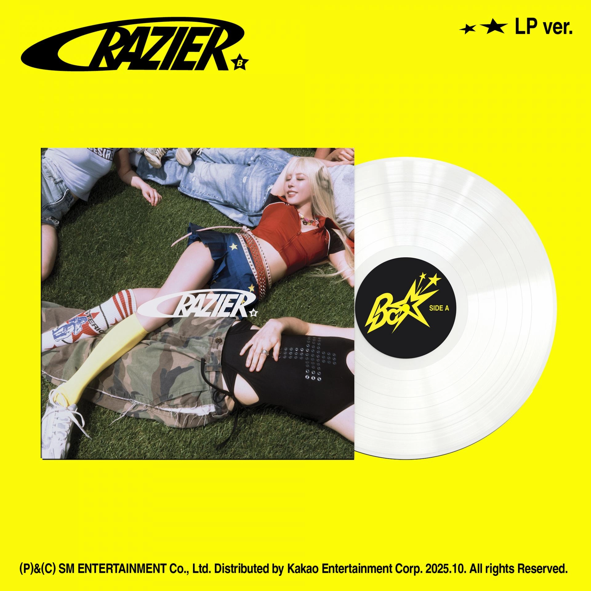 BoA (보아) - 11 집 【Crazier】 (LP Ver.) : Music&Drama