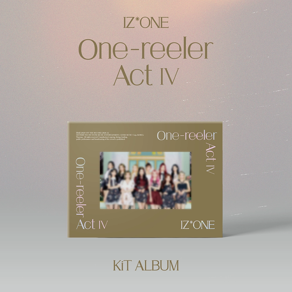 IZ*ONE (아이즈원) -미니앨범 4집 : One-reeler / Act IV [SET