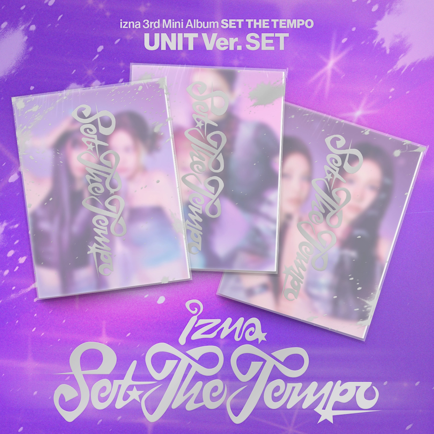 izna (이즈나) - SET THE TEMPO [UNIT Ver.] [3종 세트] : Music&Drama