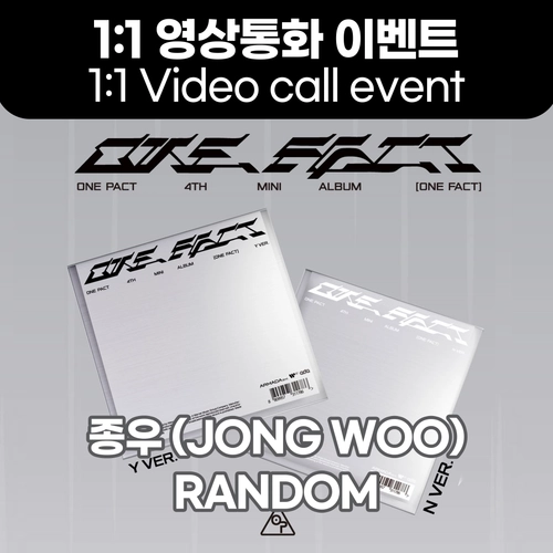[8/31 1:1 영상통화 이벤트 : 종우] 원팩트 (ONE PACT) - 4th Mini Album 【ONE FACT】 (Random)-thumbnail