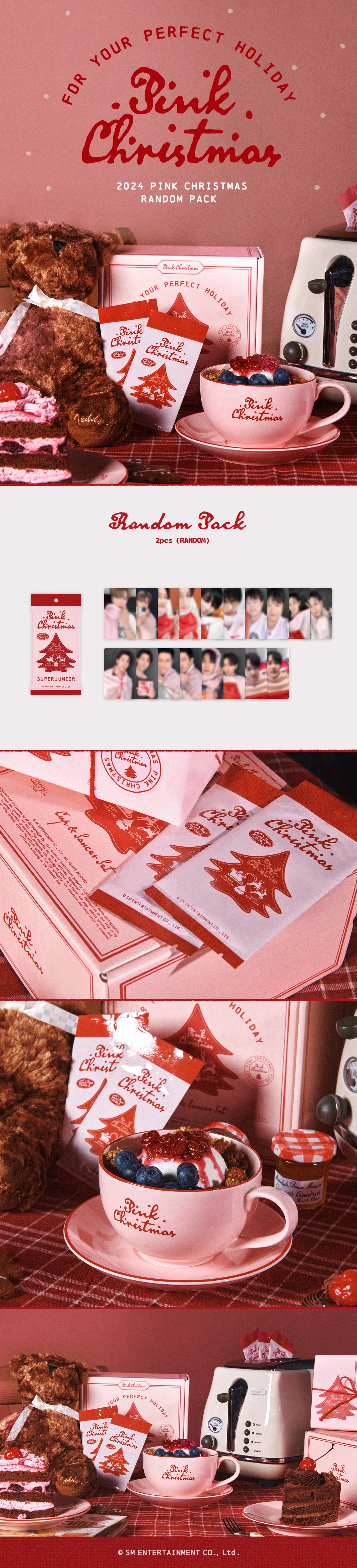 SUPER JUNIOR (슈퍼주니어) - <2024 PINK CHRISTMAS> PHOTO CARD