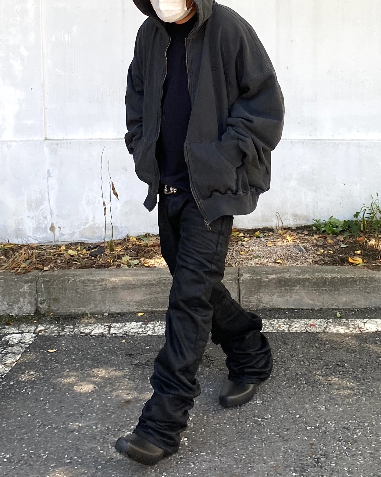 パーカー・フーディ Undermycar Anti Fxxking Logo Play Oversized Hood 2COLORS 언더마이카 무.08 안티 Fxxking 로고 플레이 오버사이즈 피그