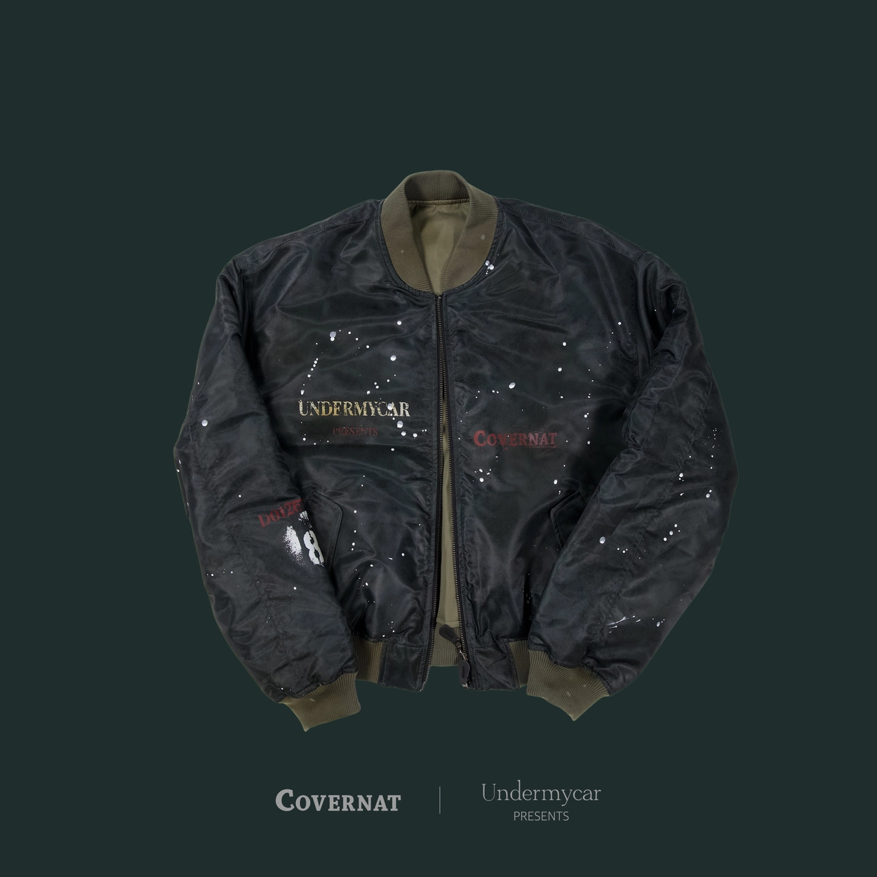 ジャケット・アウター Undermycar L HARDWARE FLIGHT JACKET shopping