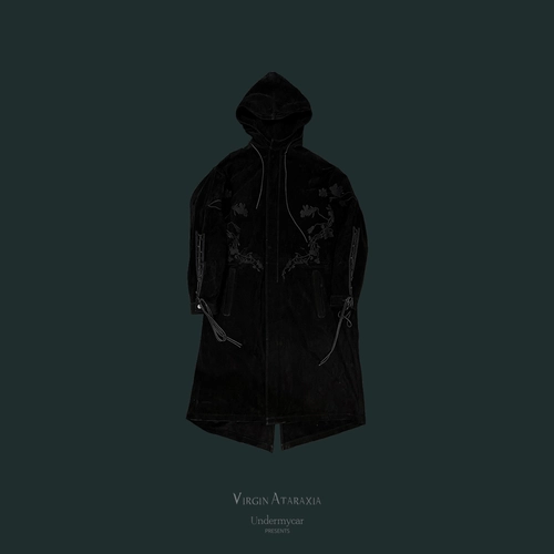 【Undermycar】25ss Vintage Poster Old Dyeing Zipped Hoodie UNDERMYCAR] 25SS VINTAGE POSTER OLD DYEING ZIPPED HOODIE