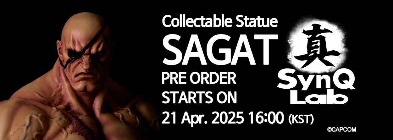 Sagat Collectable Statue