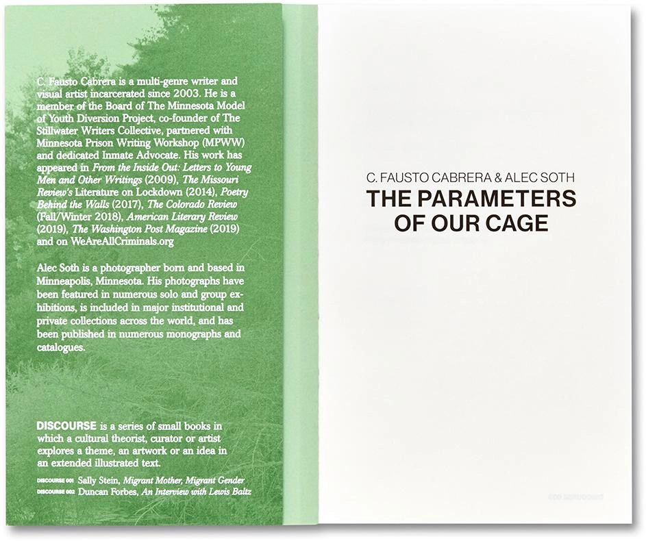 The Parameters of Our Cage : The Book Society