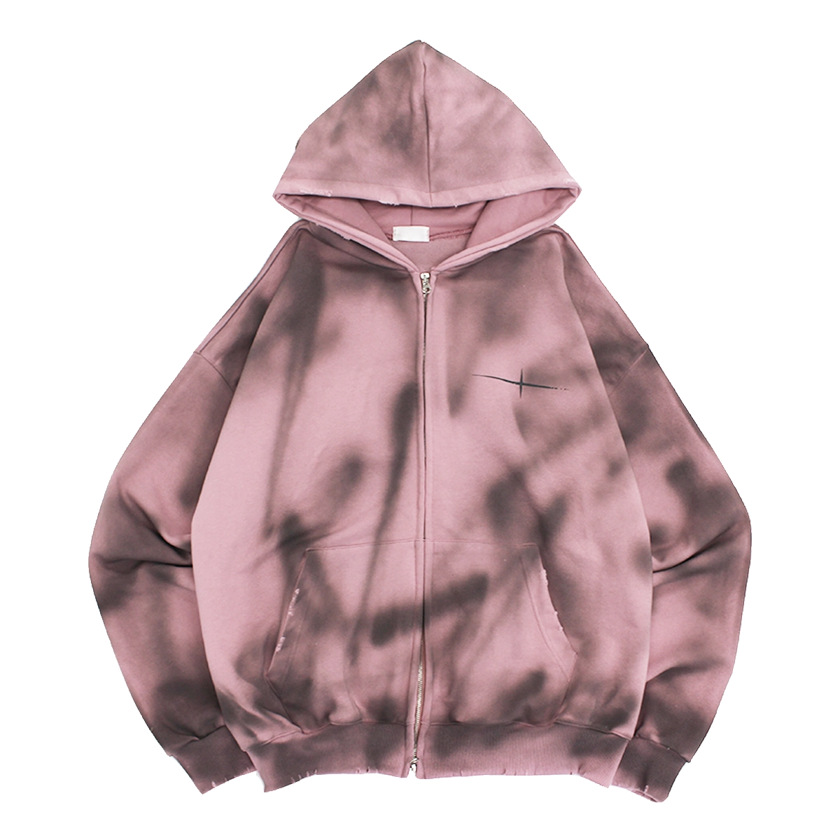 パーカー・フーディ IONSEOUL Dirty Spray Shine Warmer Hood Zip-up 口コミ・レビュー｜IONSEOUL Dirty Spray Shine Warmer Hood Zip