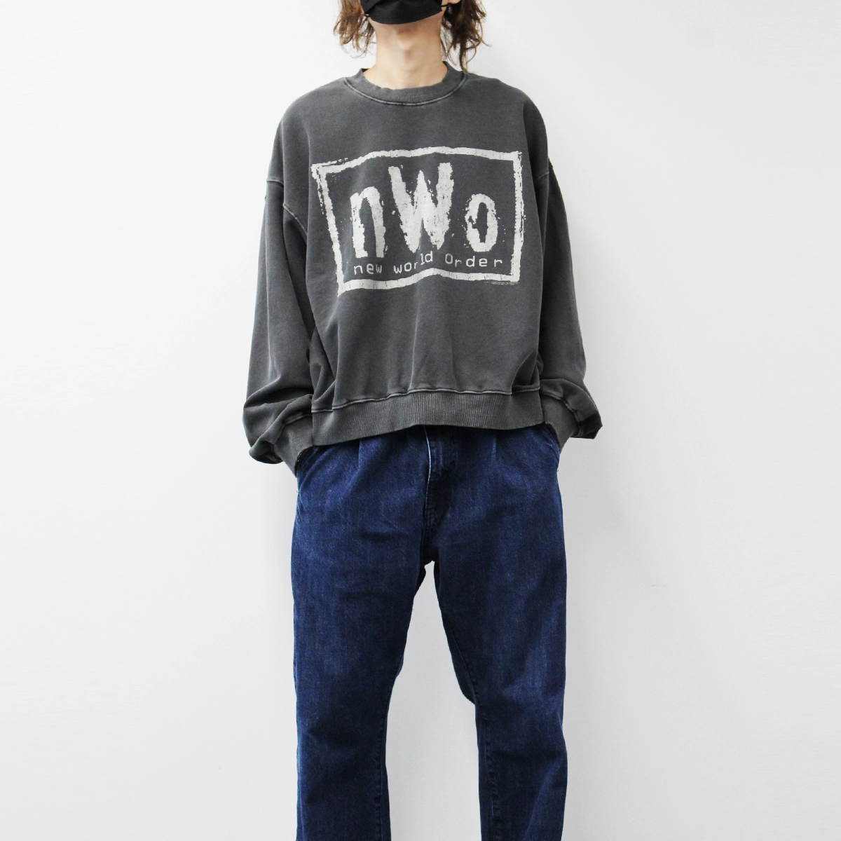 NWO 피그먼트 워싱 롱 슬리브