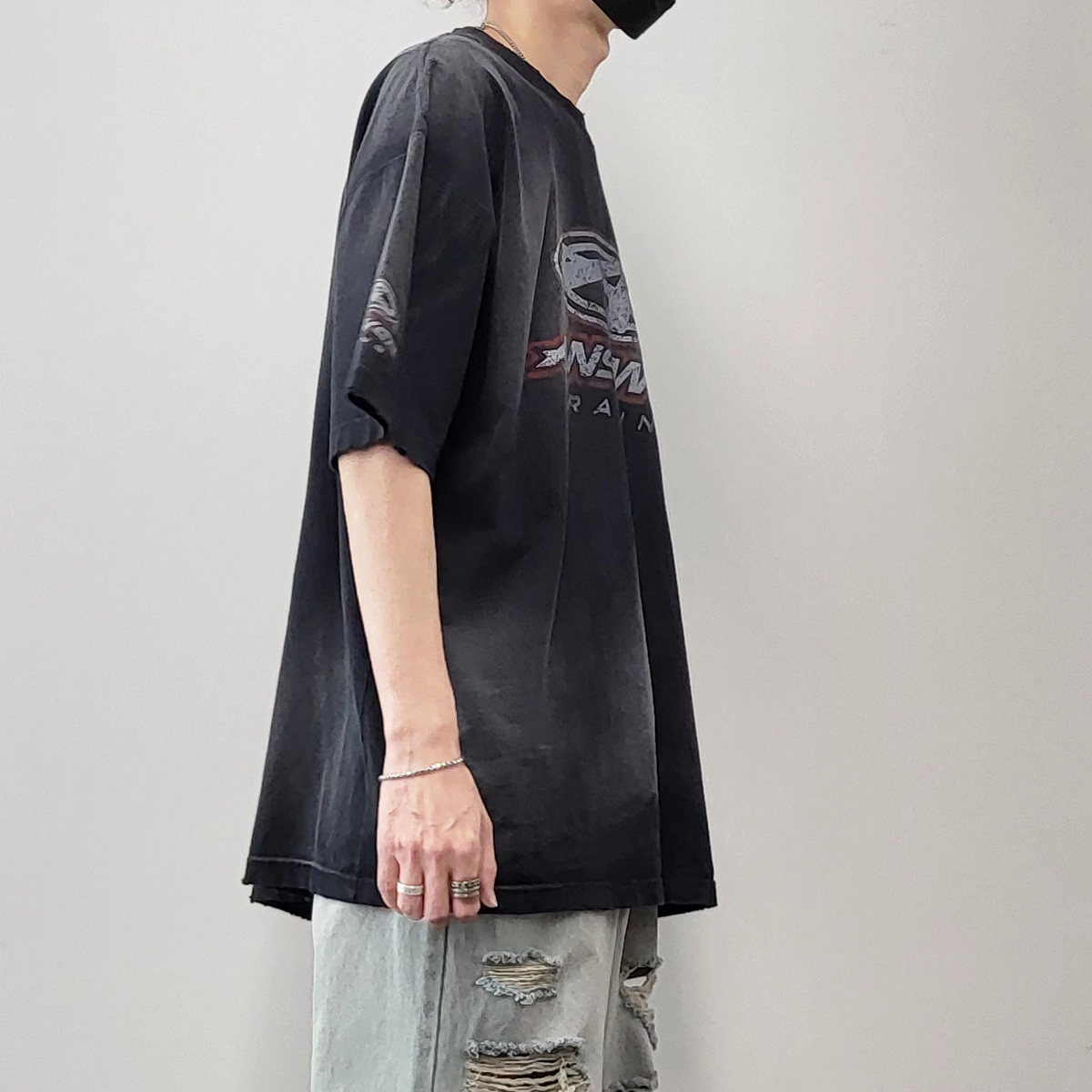 【IONSEOUL】Answer Racing Short Sleeve T Shirt 4JH140 레이싱 앤서 티