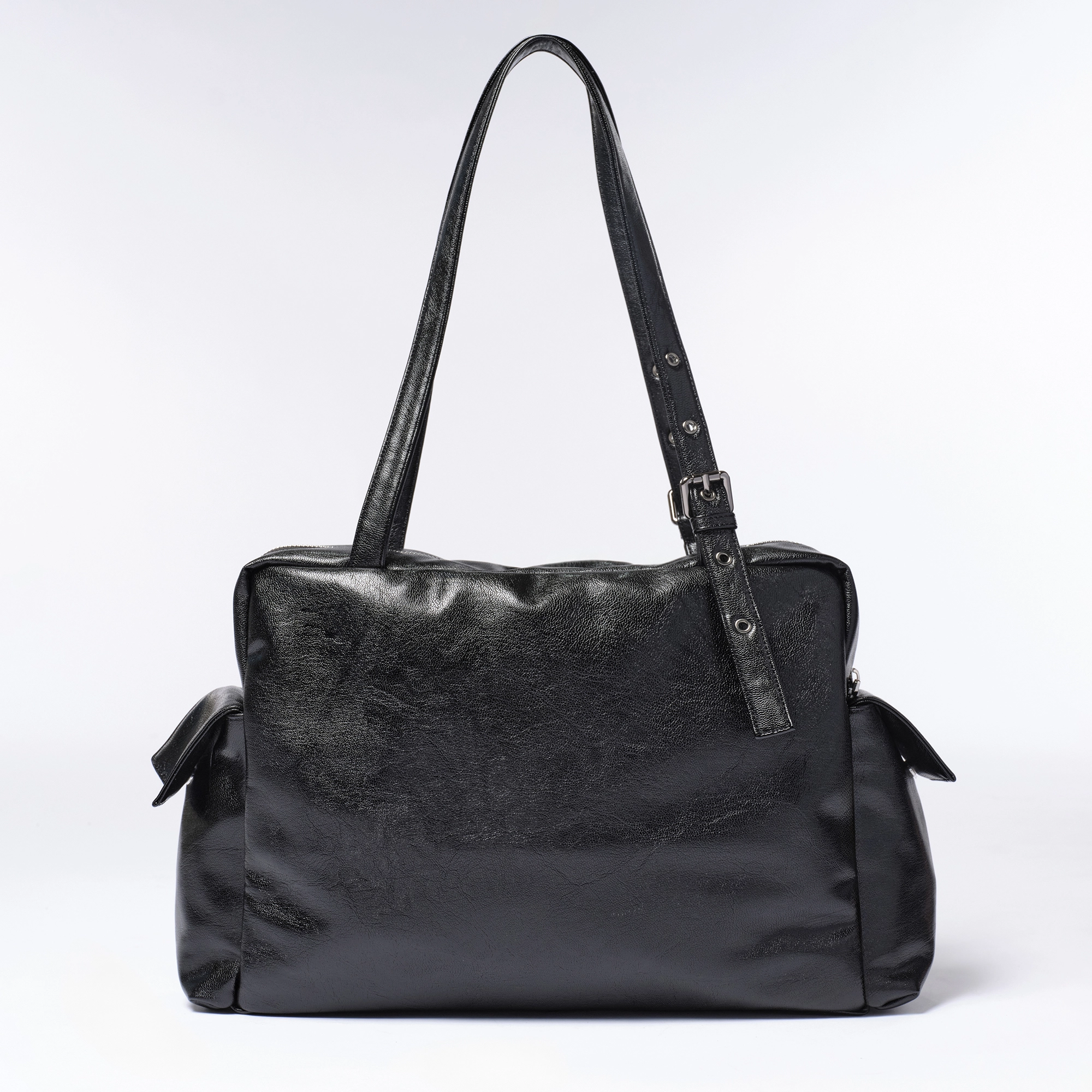 포켓 유틸리티백 pocket utility bag L goat black : SAMO ONDOH