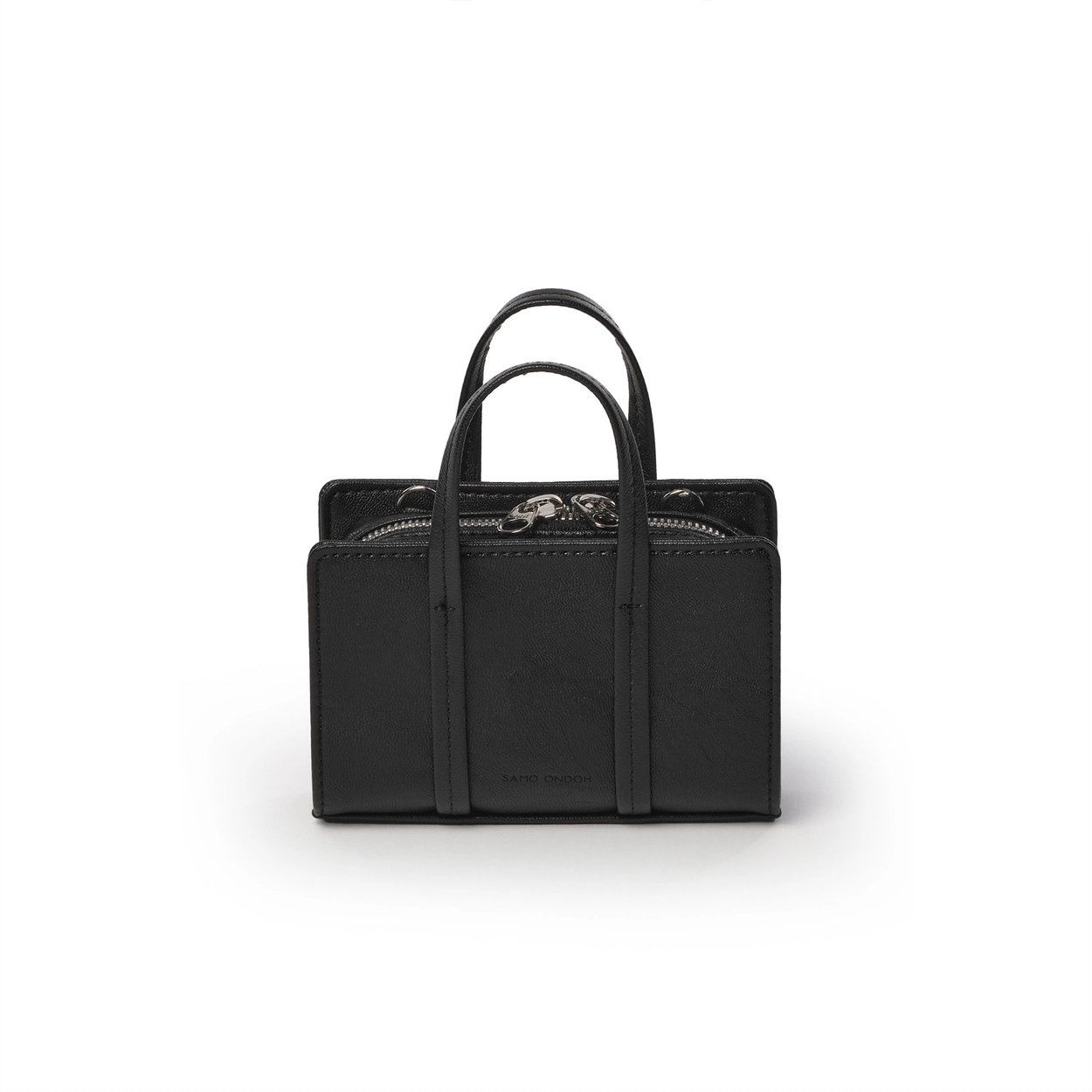 zip didi bag mini nappa black SAMO ONDOH : SAMO ONDOH GLOBAL