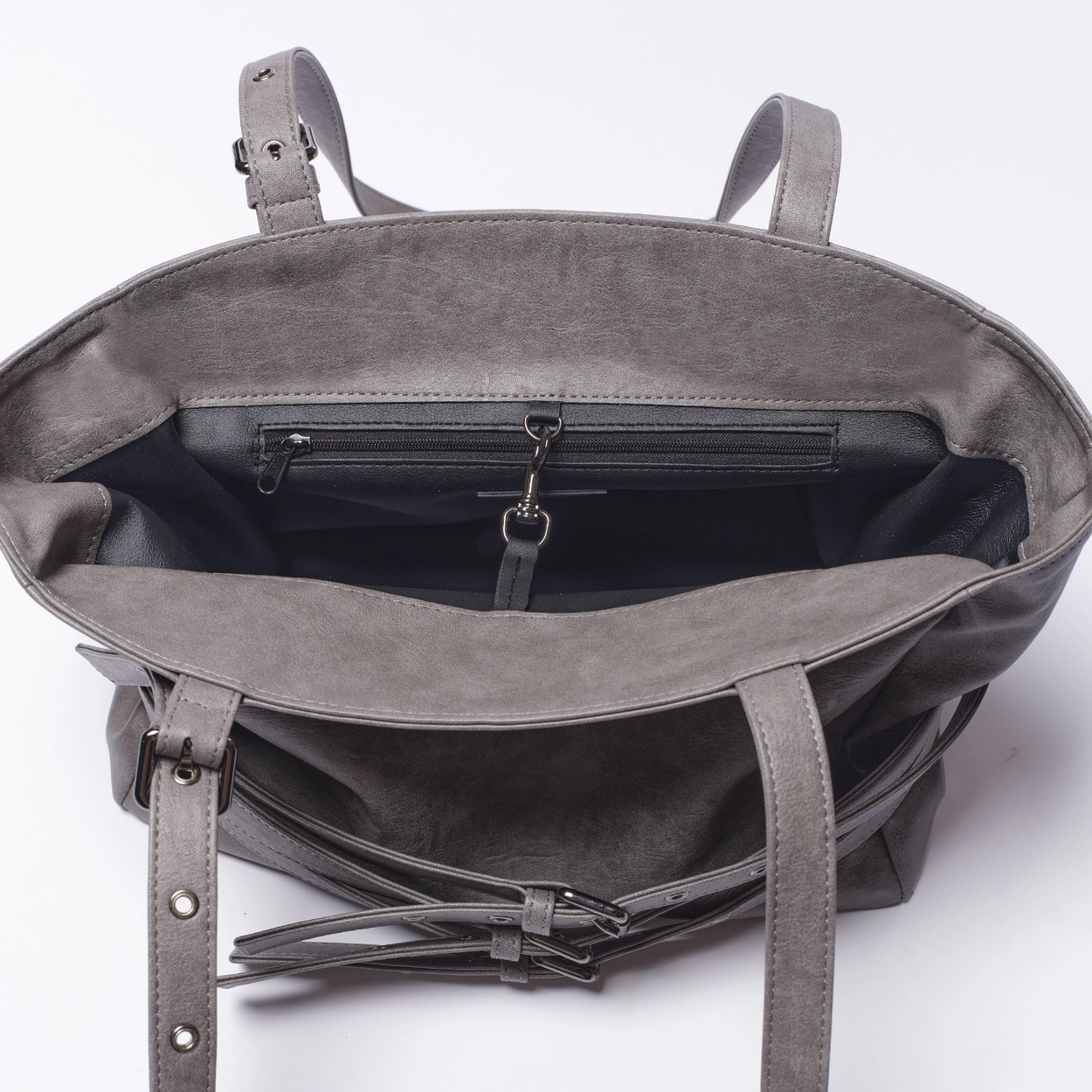 trio belt corset bag M brushed gray : SAMO ONDOH trio belt corset bag M brushed gray : SAMO ONDOH