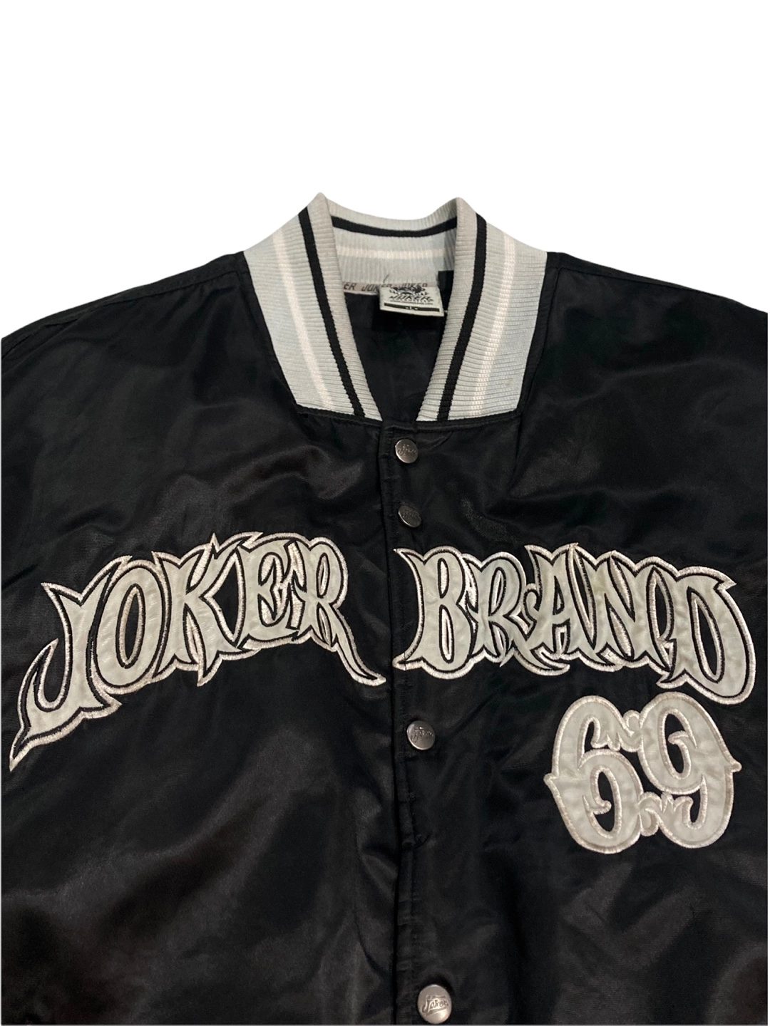 JOKER BRAND nylon varsity jacket : RAG STORE