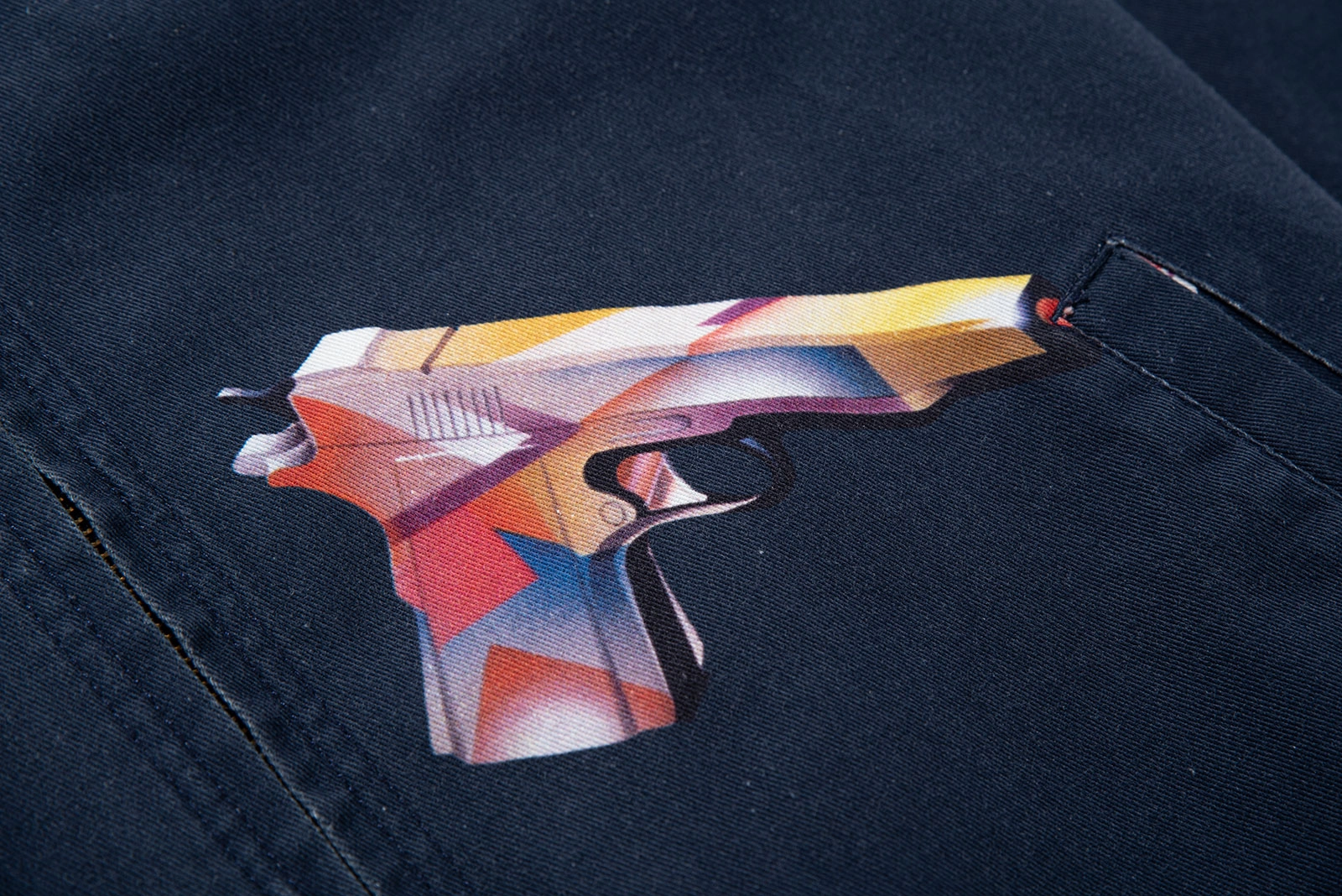 105] SUPREME 16SS MENDINI GUN JACKET No. 3159 : 월드피스 다이어트
