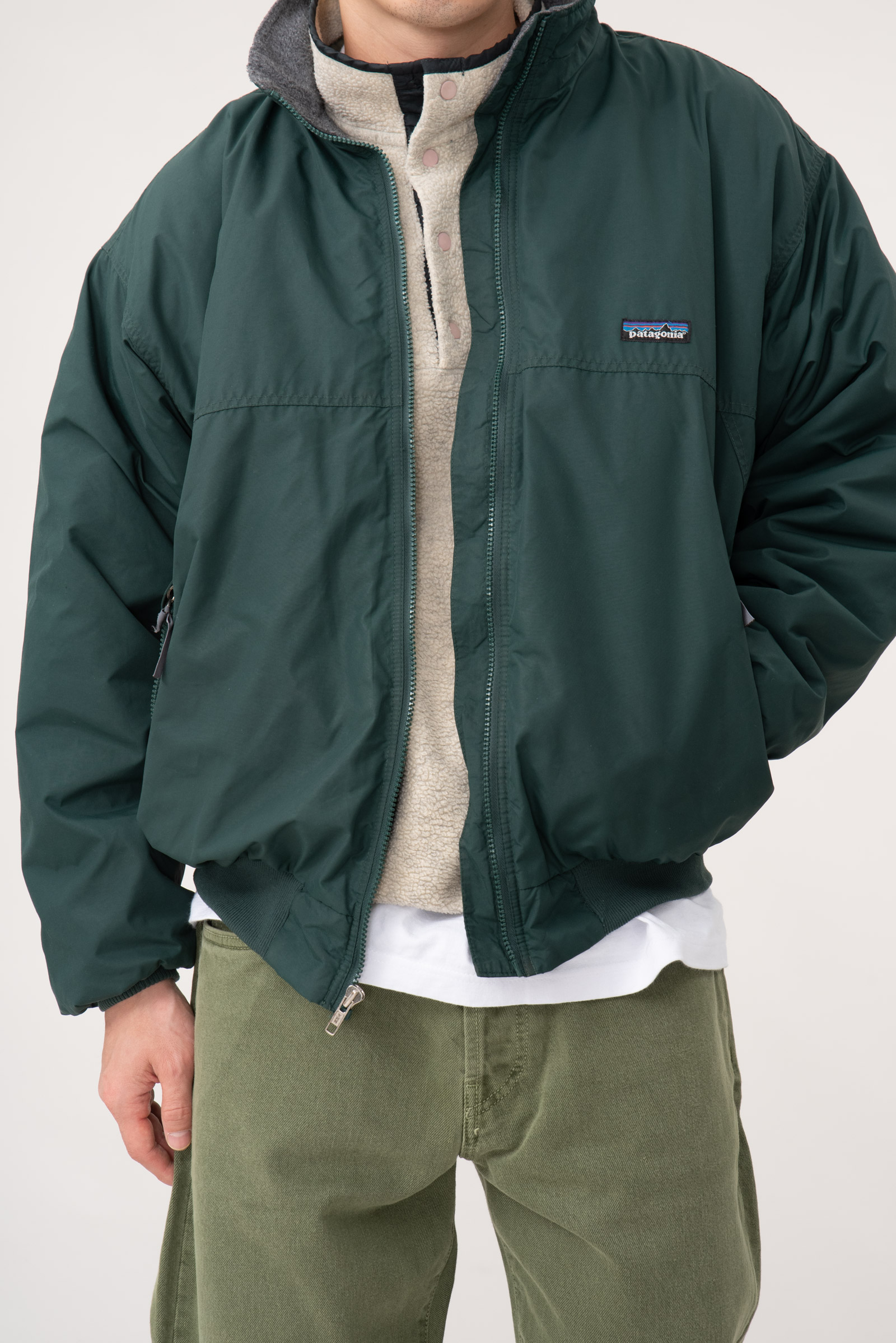 90s patagonia synchilla overshirt（[100-105] 90s Patagonia Shelled 